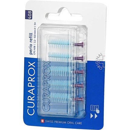 Periuțe interdentare, Curaprox CPS 408, violet, 2mm, set 5 bucăți