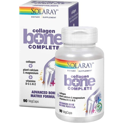 Supliment, Solaray, Collagen Bone Complete, 90 VegCaps