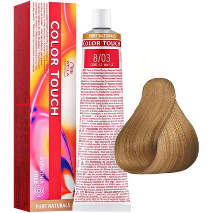 Vopsea de par, Wella, Color Touch 8/03, 60ml