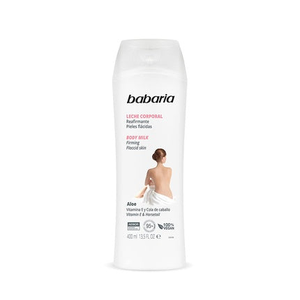 Loțiune de corp, Babaria, B.Milk Aloe Reafirmant, alb