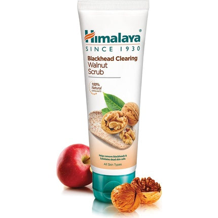 Scrub exfoliant, Himalaya, cu nuci si germeni de grau, 75 ml