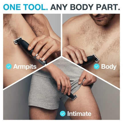 Trimmer Braun XT5100, negru/argintiu