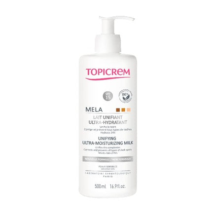 Lapte de corp Topicrem Mela, 500 ml, parfum floral