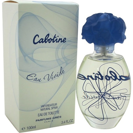 Apă de Toaletă Gres Cabotine Eau Vivide, 100ml, capac albastru