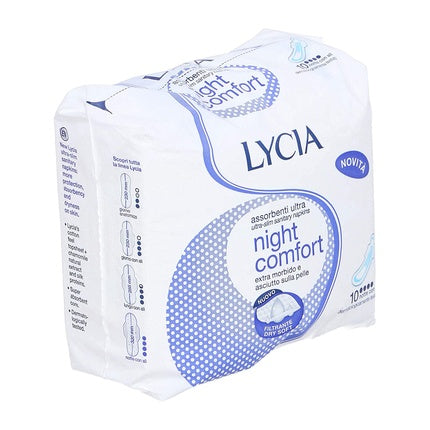 Absorbante de noapte, Lycia, Ultra Night, 10 bucati