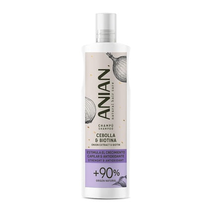Șampon antioxidant, Anian, Onion & Biotin, 400ml