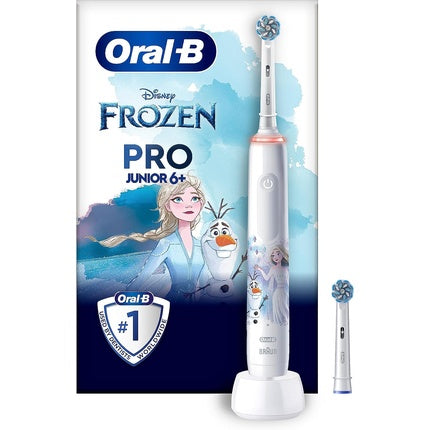 Periuță de dinți electrică Oral-B Junior Pro, Frozen, albă