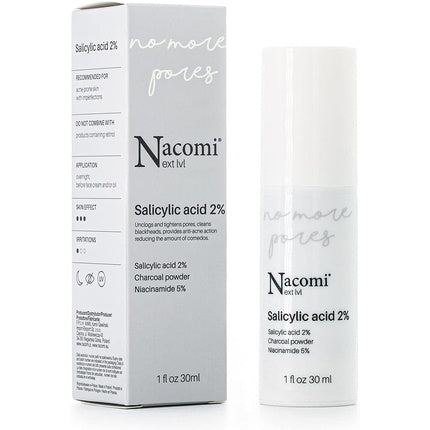 Ser facial, Nacomi, Next Level, Acid salicilic 2%, 30ml