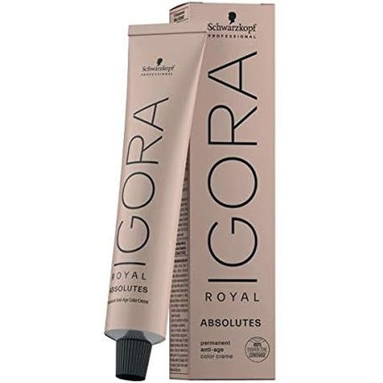 Vopsea permanenta, Schwarzkopf Igora Absolutes, 8-01, 60ml