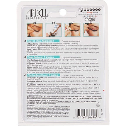 Gene false Ardell Deluxe Pack, model 105, negru