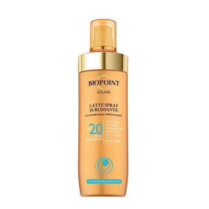 Loțiune spray, Biopoint, Latte Sublimante SPF 20 250ml