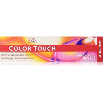 Vopsea păr, Wella Color Touch, semi-permanentă, castaniu roșcat 4/57, 60ml