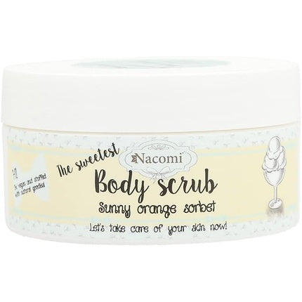 Scrub de corp, Nacomi, Orange Sorbet, 125g
