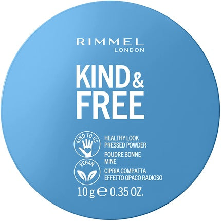 Pudra compacta, Rimmel, Kind & Free, Tan 040, 10g