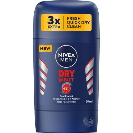 Stick antiperspirant, Nivea, Dry Impact, 50 ml
