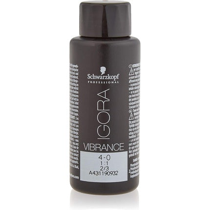Vopsea păr Schwarzkopf Igora Vibrance, maro închis, 60ml