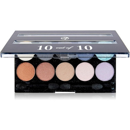 Paletă Farduri, W7, 10 out of 10, multicolor