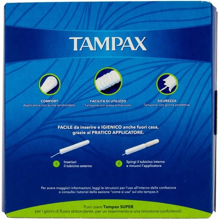 Tampoane Tampax Super, 40 bucăți