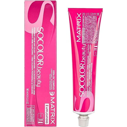 Vopsea păr, Matrix, SoColor Beauty, blond închis sidefat, 90ml