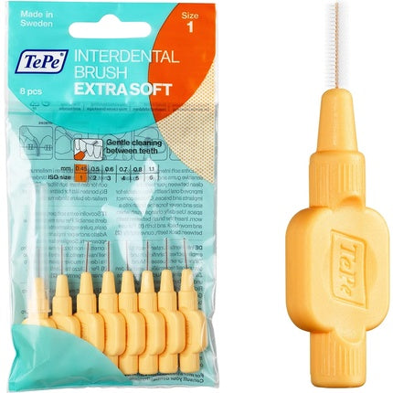 Periute interdentare, Tepe, Extra Soft, marimea 1, 8 buc