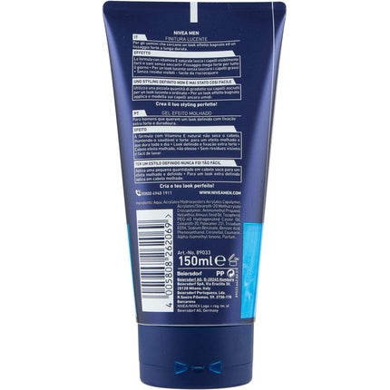 Gel de păr, Nivea, Aqua Shiny Effect, 150ml