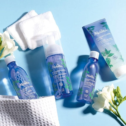 Demachiant Față, Melvita, Bouquet Floral Detox, Lila, 125ml