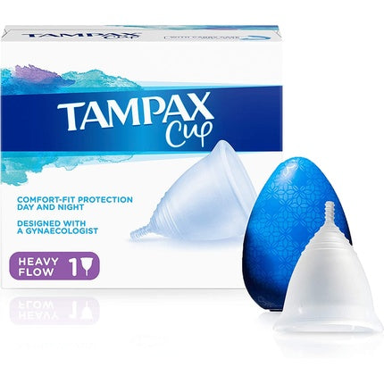 Cupă menstruală, Tampax, Heavy Flow, silicon medical