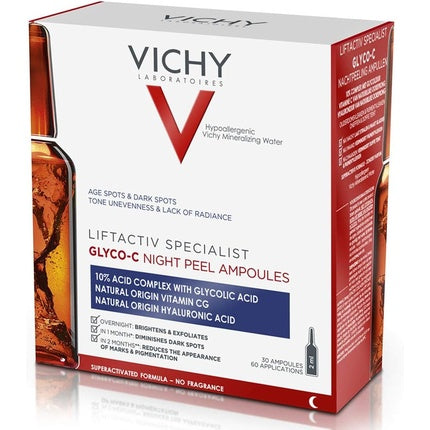 Serum facial, Vichy, Liftactiv Specialist Glyco-C, 2ml