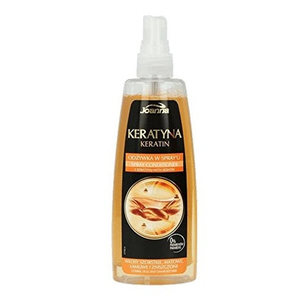 Balsam spray, Joanna, Keratin, păr deteriorat, 150 ml