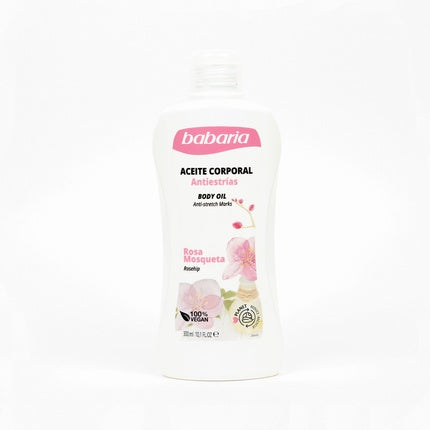 Ulei anti-vergeturi, Babaria, trandafir sălbatic, 300ml