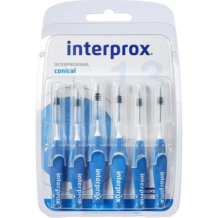 Periuțe interdentare Interprox 4G, conice, albastre