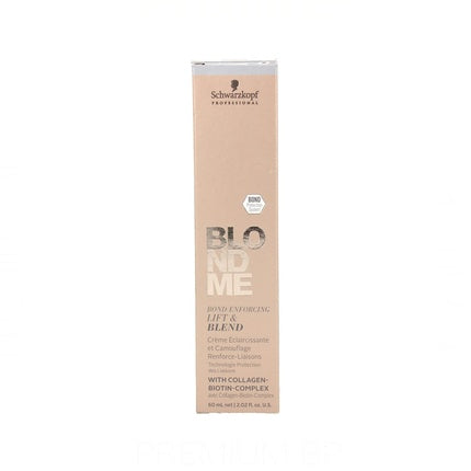 Vopsea par, Schwarzkopf, BlondMe Bond Enforcing Lift&Blend LB-Cenusiu, 60ml
