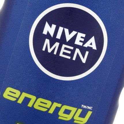 Gel de duș, Nivea, Energy, 500ml, albastru