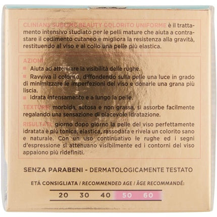 Cremă Față Clinians Sublime Beauty, 50ml, pigment roz