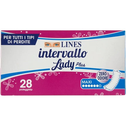 Absorbante Intervallo Lady Maxi, 28 bucăți
