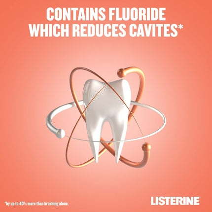 Apa de gură, Listerine, Smart Rinse, fructe de pădure, 500ml