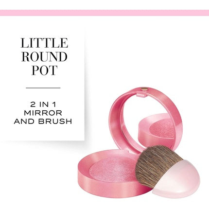 Blush, Bourjois, Little Round Pot 54 Rose Frisson