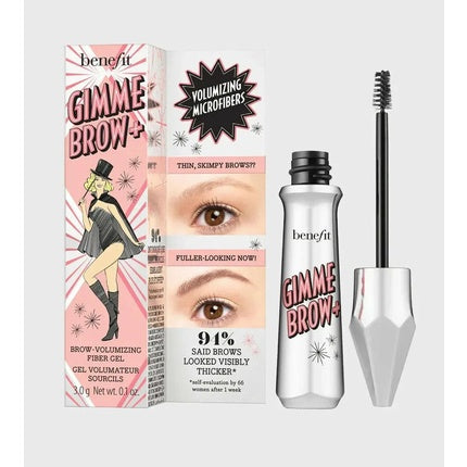 Gel sprâncene, BeneFit, Gimme Brow+, maro mediu cald