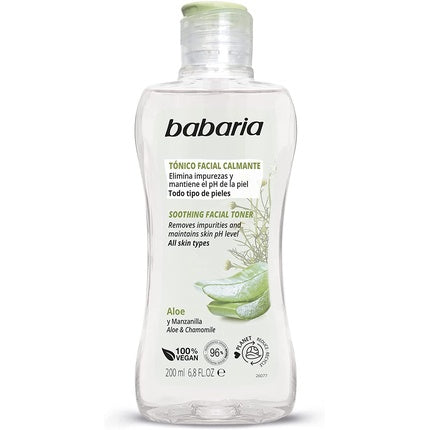 Tonic facial, Babaria, Aloe Vera, 200ml