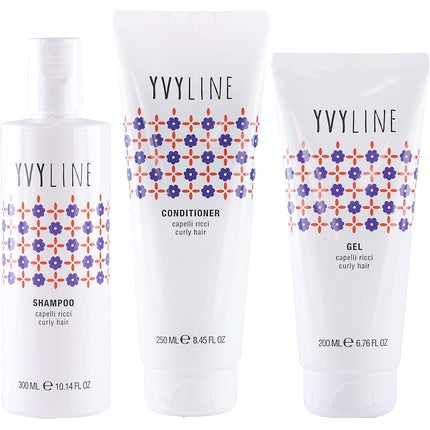 Set Îngrijire Păr, Yvyline, Șampon + Balsam + Gel, Alb
