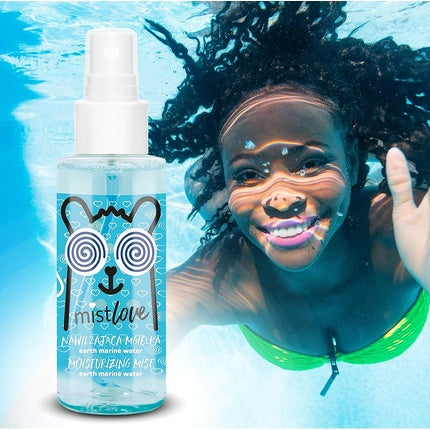 Spray Față, Floslek, Earth Marine Water 95ml, Albastru