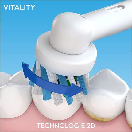 Periuță electrică, Oral-B, Vitality 100, alb