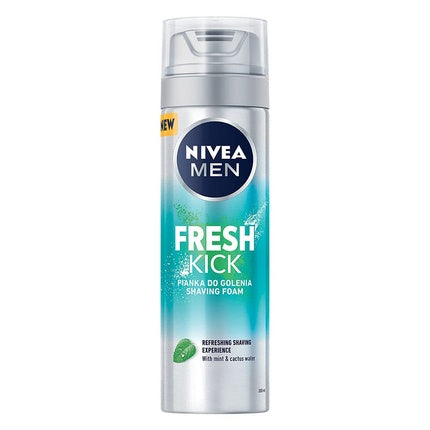 Spumă de bărbierit, Nivea, Fresh Kick, 200ml