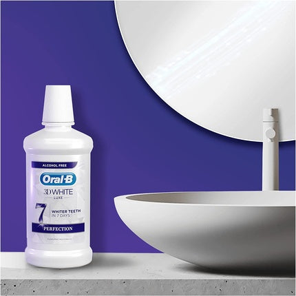 Apă de gură, Oral-B, 3D White Luxe Mint 500ml