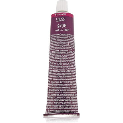 Vopsea de păr Londa, Light Blonde Cendrè Violet