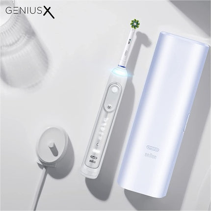 Periuță de dinți electrică Oral-B, Genius X, alb