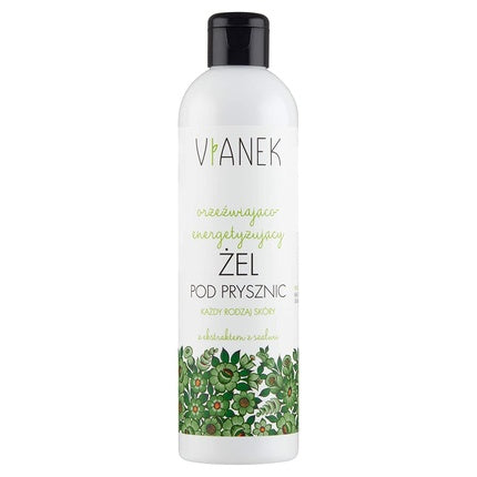 Gel de duș, Vianek, energizant, verde