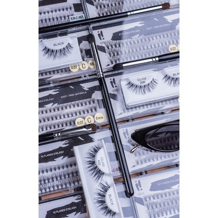 Lipici gene false, Ibra Make-Up, 8mm, dublu adeziv