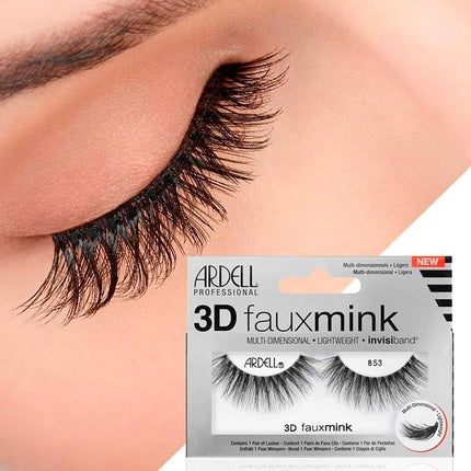 Gene false Ardell, 3D Faux Mink, negru