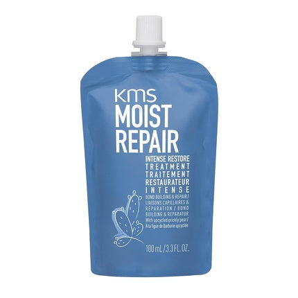 Mască păr, KMS, Moist Repair, 100ml, albastru